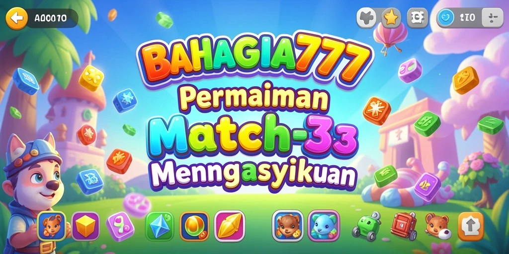 Tampilan gameplay seru di BAHAGIA777 yang menantang.
