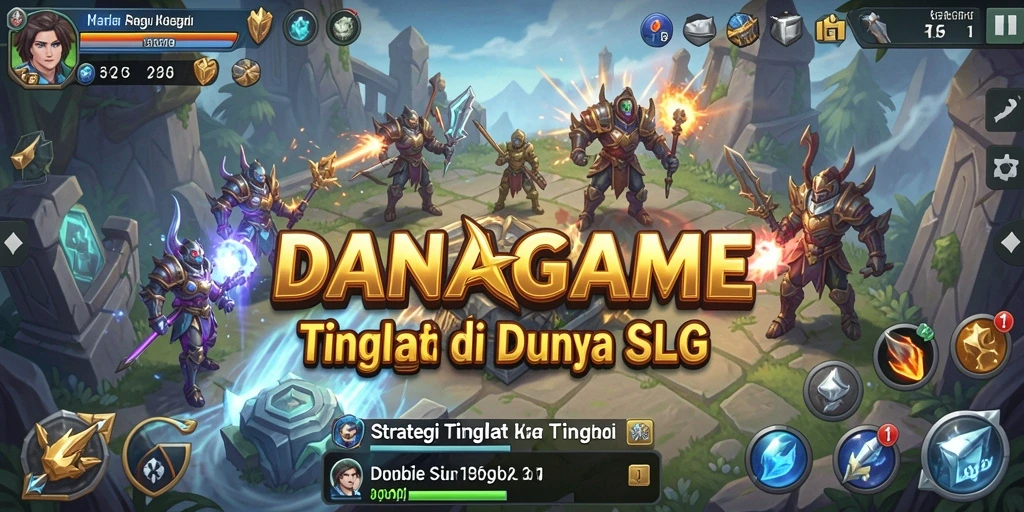 Tampilan gameplay seru dari DANAGAME di dunia strategi.