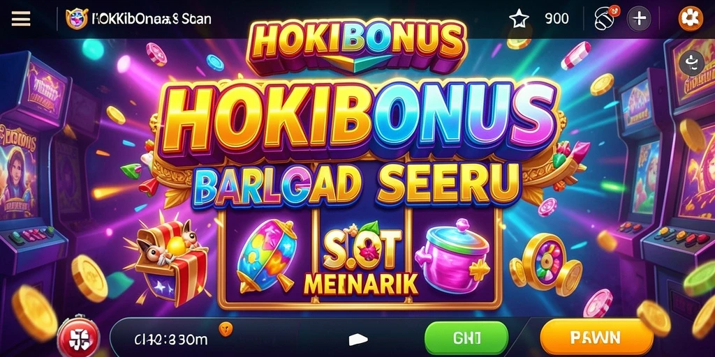 Tampilan menawan dari gameplay HOKIBONUS yang seru dan menarik.