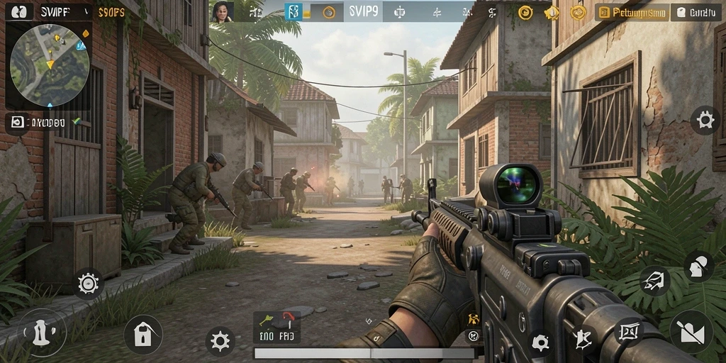 Gameplay seru dari SVIP9 dengan aksi penuh adrenalin.
