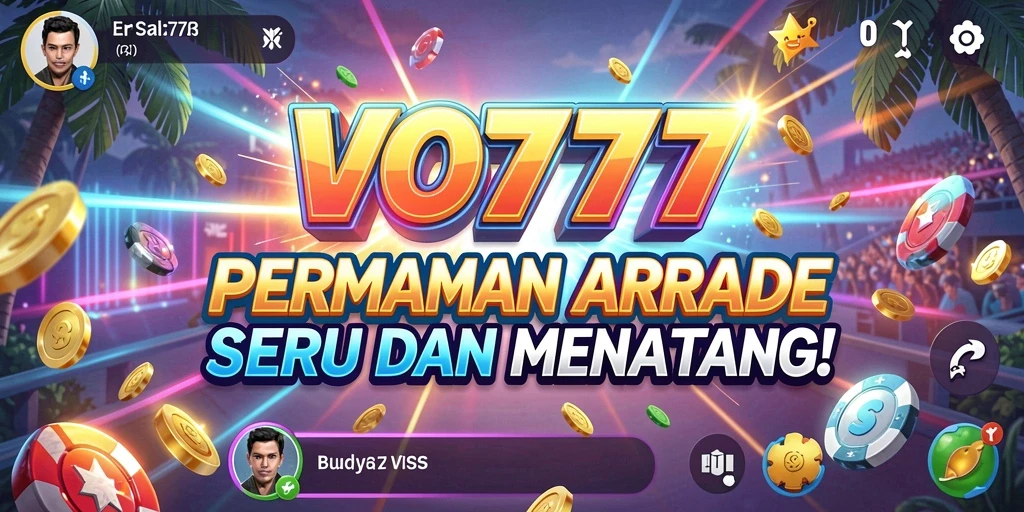 Screenshot VO777 menampilkan gameplay Arcade yang mengasyikkan dan penuh aksi.