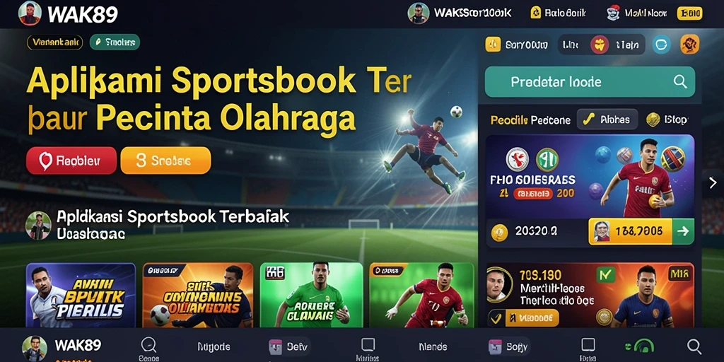 Screenshot WAK89 menampilkan antarmuka taruhan olahraga yang menarik.