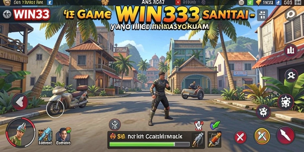 Screenshot dari gameplay WIN33 yang menunjukkan keseruan saat bermain.